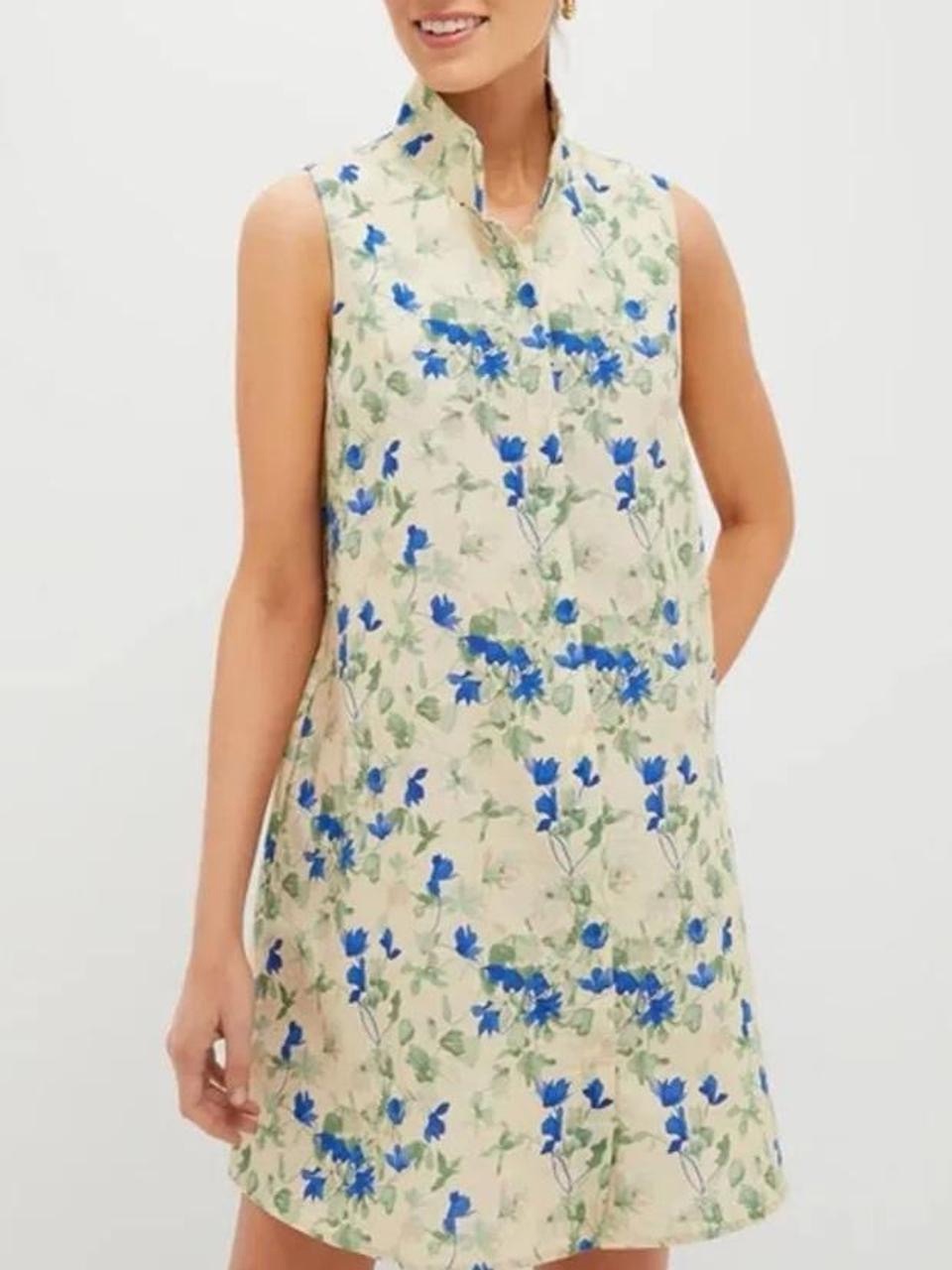 Nwt Tuckernuck Bellflower Blooms Sleeveless Charlie Dress